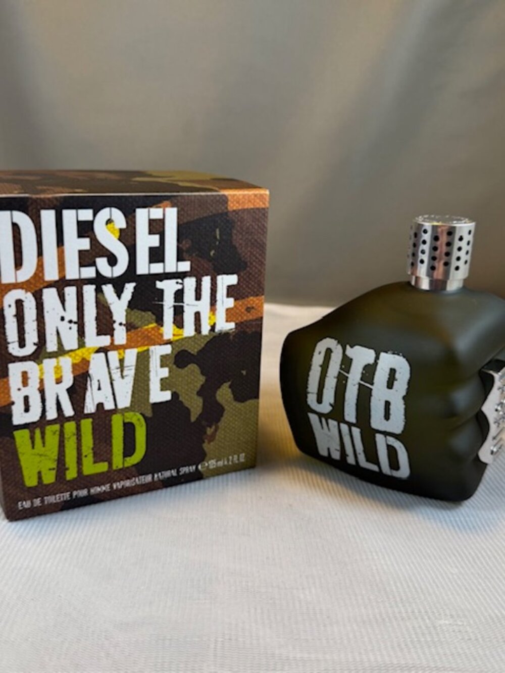 Diesel Only the Brave Wild Eau De Toilette 4.2oz New Open Box $100 Discontinued